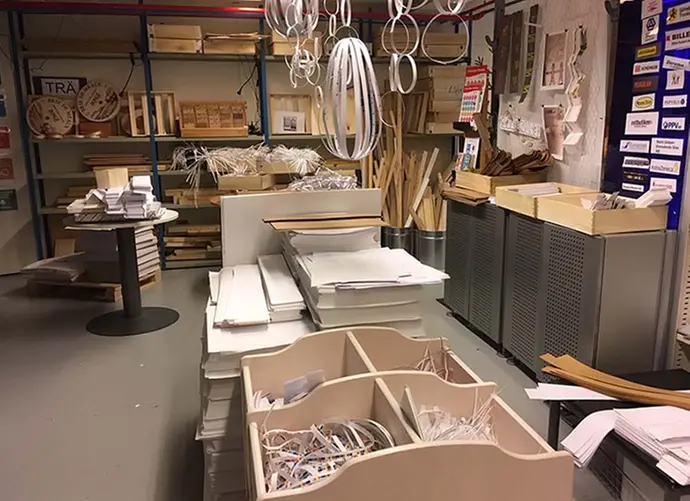 Spillmaterial på Skatan
