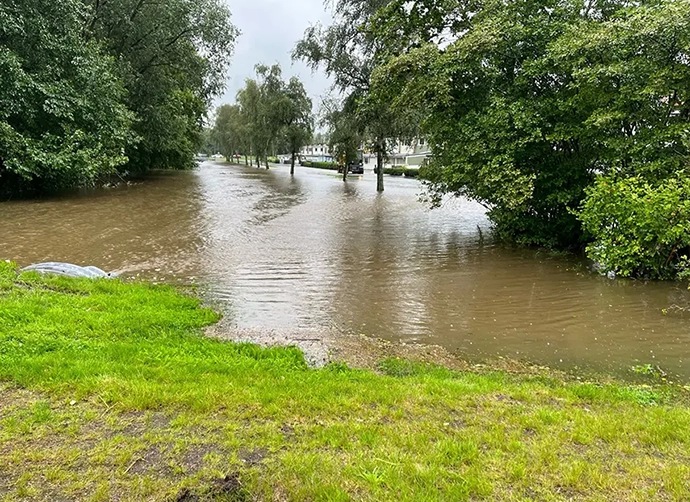 Kålleredsbäcken vid Ävavägen