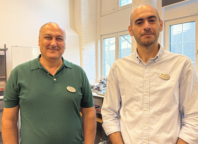Två lärare på utbildningen till installationselektriker
